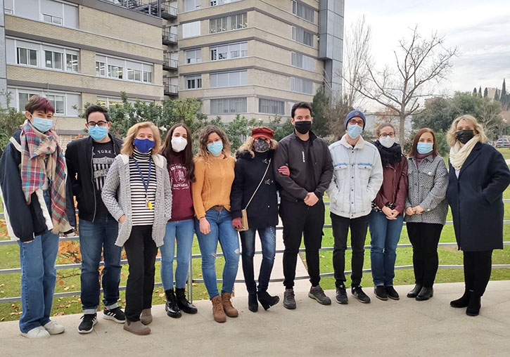Equipo de Investigación Patògens en Aqüicultura, del que forma parte Belén Fouz.